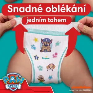 Pampers Active Baby Pants Paw Patrol plienky veľkosť 5 12-17 kg 66 ks
