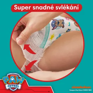 Pampers Active Baby Pants Paw Patrol plienky veľkosť 5 12-17 kg 66 ks