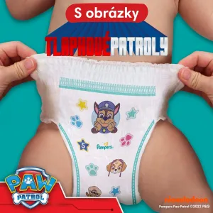 Pampers Active Baby Pants Paw Patrol plienky veľkosť 5 12-17 kg 66 ks