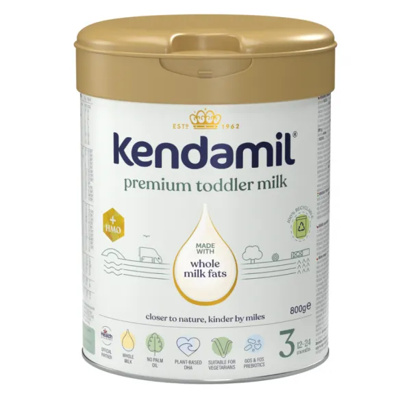KENDAMIL Mlieko batoľacie Premium 3 HMO+ (800 g) 12m+
