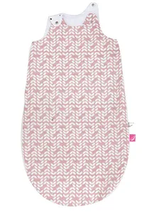 MOTHERHOOD Vak spací 2v1 ZIP-A-Round Beige mušelínový Pink Classics 3-18m 0,5 tog