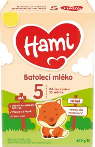 Hami 5 600g,HAMI 5 Mlieko detské 600 g