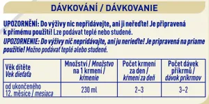 BEBA COMFORT 3 HM-O, Tekutá batoľacia mliečna výživa 12+, tetra pack, 500 ml
