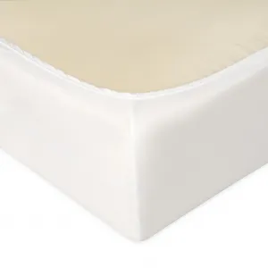 BABYMATEX - Plachta Jersey s gumou Biela 60x120 cm