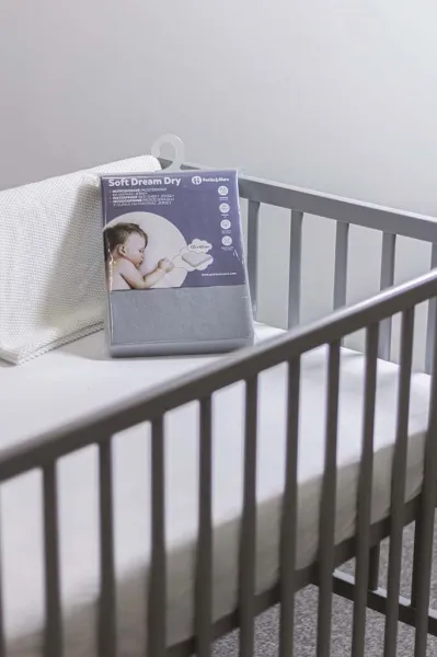 PETITE&MARS Plachta 120 x 60 Grey,PETITE&MARS Napínacia plachta Soft Dream 120 x 60 Grey