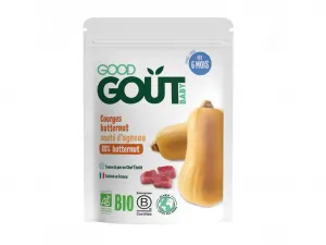 Good Gout Bio Maslová tekvica s jahňacím mäsom 3 x 190 g,GOOD GOUT BIO Maslová tekvica s jahňacím mäsom 190 g