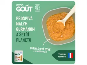 Good Gout Bio Maslová tekvica s jahňacím mäsom 3 x 190 g,GOOD GOUT BIO Maslová tekvica s jahňacím mäsom 190 g