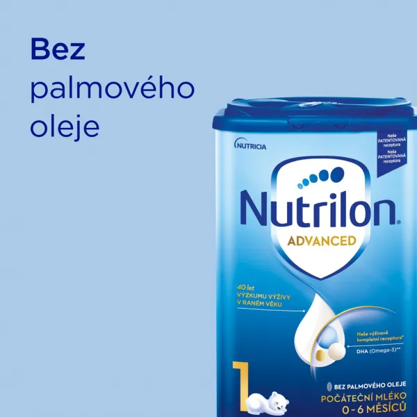 Nutrilon 1 Advanced 800 g,NUTRILON Mlieko počiatočné 1, 800 g, 0m+