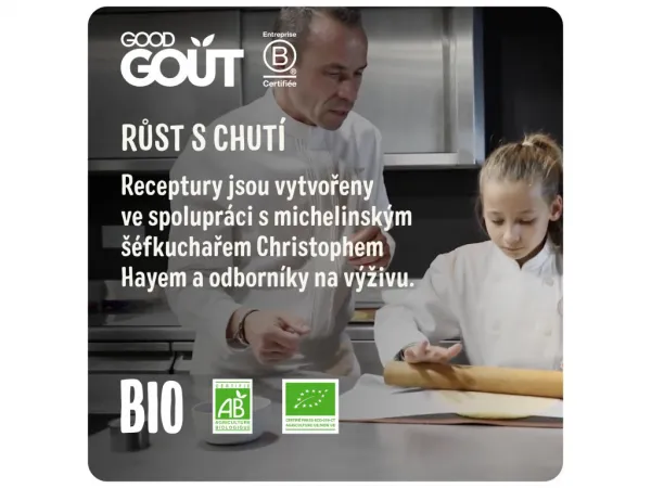 Good Gout Bio Maslová tekvica s jahňacím mäsom 3 x 190 g,GOOD GOUT BIO Maslová tekvica s jahňacím mäsom 190 g