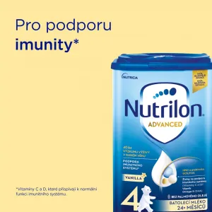 Nutrilon 4 Advanced Vanilla 800 g,NUTRILON Mlieko batoľacie 4 Advanced Vanilla 6x 800 g, 24+