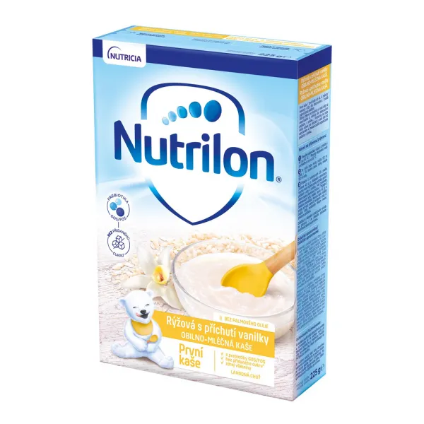 Nutrilon obilno-mliečna Prvá kaša ryžová