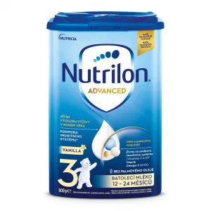 NUTRILON Mlieko batoľacie 3 Advanced Vanilla 6x 800 g, 12+
