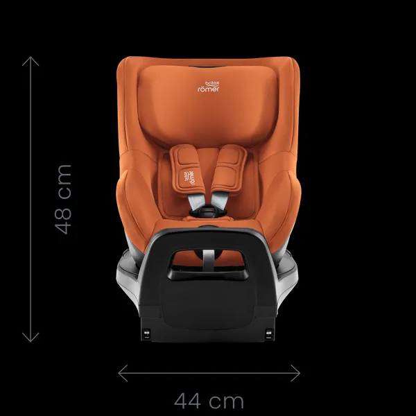 BRITAX RÖMER Autosedačka Dualfix Pro (0-105 cm) Graphite Marble Diamond collection