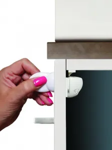 DREAMBABY Zámky magnetické 2 kusy + magnetický kľúč