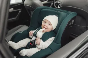 BRITAX RÖMER Autosedačka Dualfix Pro (0-105 cm) Midnight Grey Diamond collection