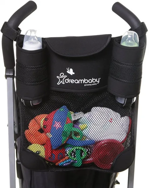 DREAMBABY Organizér s dvoma držiakmi na pohár,DREAMBABY Organizér na kočík s dvoma držiakmi na pohár