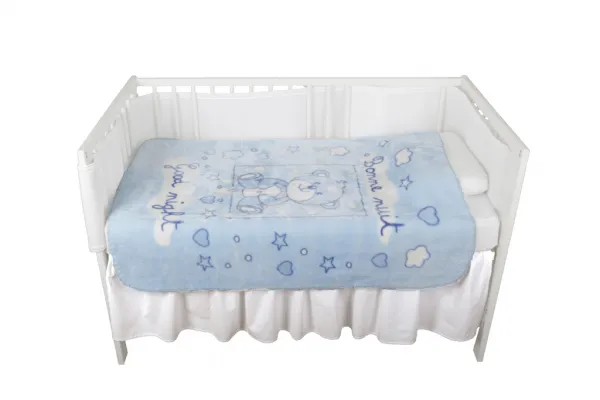 BABYMATEX Deka Shell modrá 80x100 cm