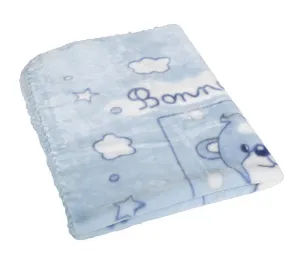 BABYMATEX Deka Shell modrá 80x100 cm