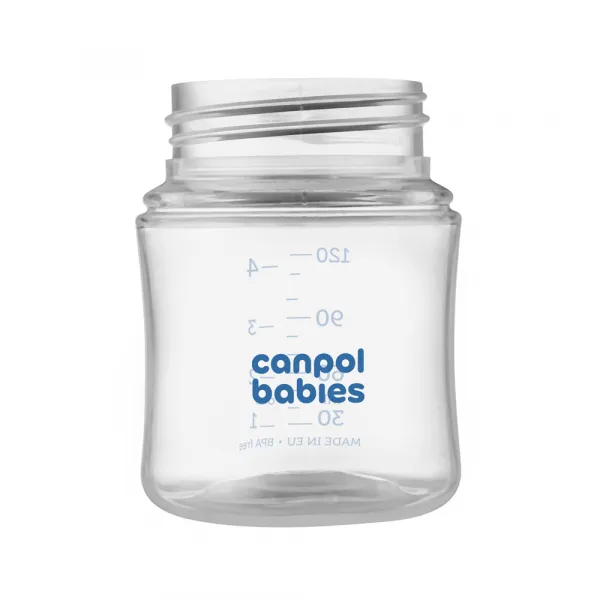 CANPOL BABIES Sada fliaš na uskladnenie materského mlieka 3x120ml