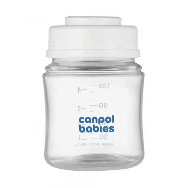 CANPOL BABIES Sada fliaš na uskladnenie materského mlieka 3x120ml
