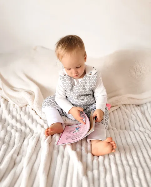 MOTHERHOOD - Vak spací s nohavicami a vreckom Pink Classics 1-1,5r 2 tog