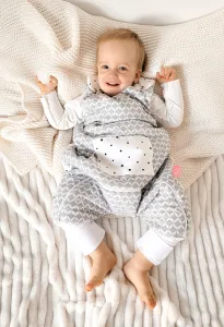MOTHERHOOD - Vak spací s nohavicami a vreckom Pink Classics 1-1,5r 2 tog