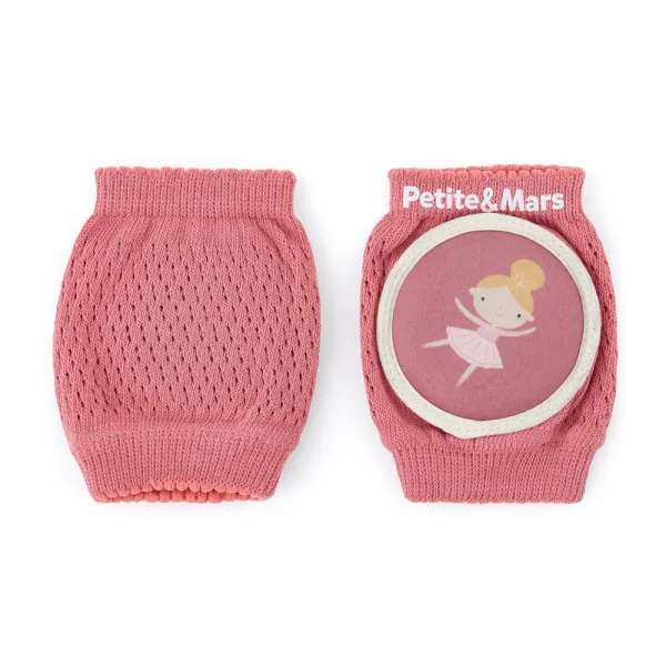 PETITEMARS Návleky na kolená Petite&Mars Follow Dusty Rose