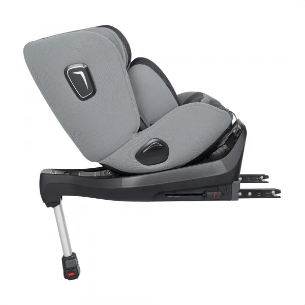 PETITE&MARS Autosedačka Reversal Pro i-Size 360° Grey Air 40-105 cm (0-18 kg)