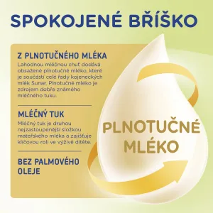 SUNAR Sensitive 2 Mleko následné 500 g, 6m+