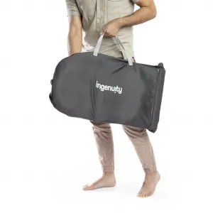 Vibrujúce lehátko Ingenuity Happy Belly™ Rock-to-Bounce – Chambray