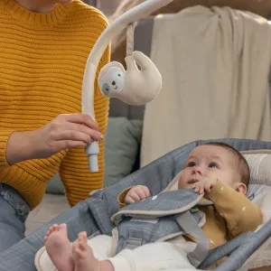 Vibrujúce lehátko Ingenuity Happy Belly™ Rock-to-Bounce - Parker™