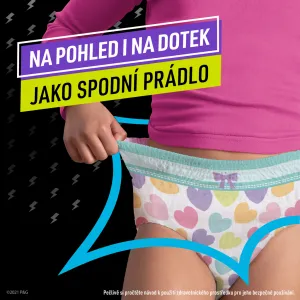 NINJAMAS Nohavičky plienkové Pyjama Pants Srdiečka, 9 ks, 8 rokov, 27kg-43kg