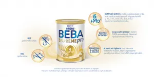 BEBA SUPREMEpro 3, 6 HMO, mlieko pre malé deti, 800 g, od uk. 12. mesiace
