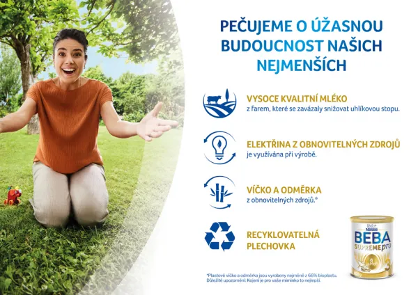BEBA SUPREMEpro 3, 6 HMO, mlieko pre malé deti, 800 g, od uk. 12. mesiace