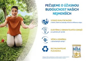 BEBA SUPREMEpro 3, 6 HMO, mlieko pre malé deti, 800 g, od uk. 12. mesiace