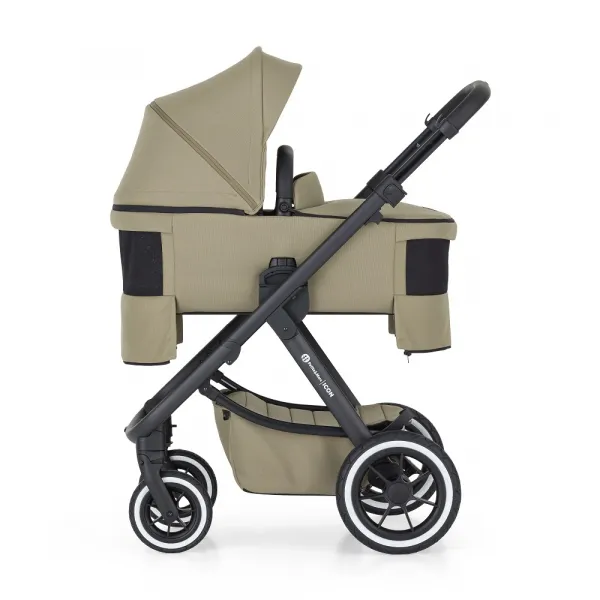 PETITEMARS Petite&Mars Icon Mossy Green LITE AIR + Core Pro i-Size Black Grey + Báza