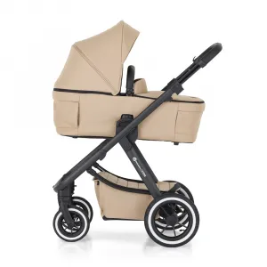 PETITEMARS Petite&Mars Icon Mocha Beige LITE AIR + Core Pro i-Size Black Grey + Báza