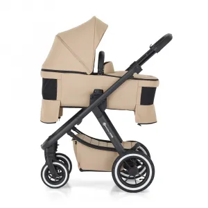 PETITEMARS Petite&Mars Icon Mocha Beige LITE AIR + Core Pro i-Size Black Grey + Báza