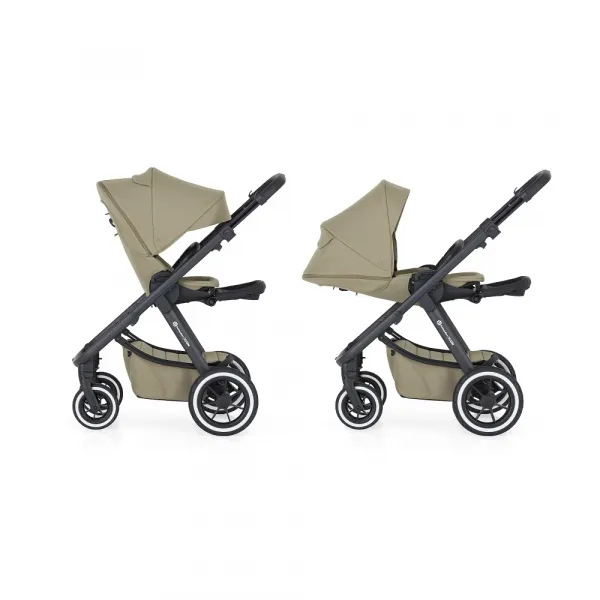 PETITEMARS Petite&Mars Icon Mossy Green LITE AIR + Core Pro i-Size Black Grey + Báza