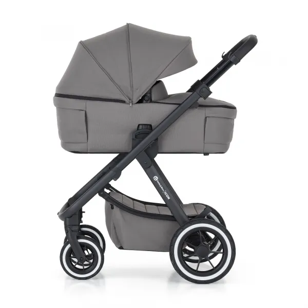 PETITEMARS Petite&Mars Icon Dove Grey LITE AIR + Core Pro i-Size Black Grey + Báza