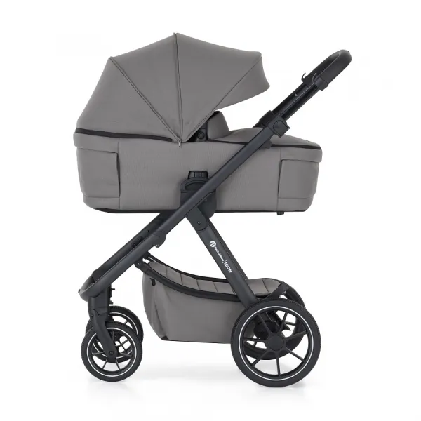 PETITEMARS Petite&Mars Icon Dove Grey LITE RWS + Core Pro i-Size Black Grey + Báza