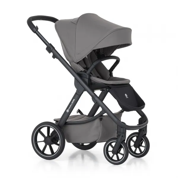 PETITEMARS Petite&Mars Icon Dove Grey LITE RWS + Core Pro i-Size Black Grey + Báza