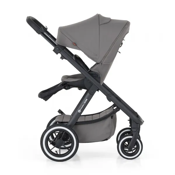 PETITEMARS Petite&Mars Icon Dove Grey LITE AIR + Core Pro i-Size Black Grey + Báza