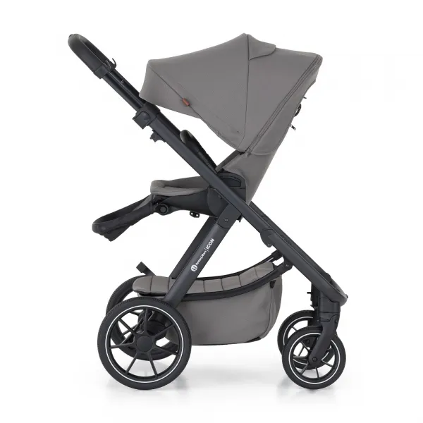 PETITEMARS Petite&Mars Icon Dove Grey LITE RWS + Core Pro i-Size Black Grey + Báza