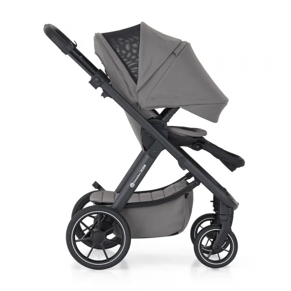PETITEMARS Petite&Mars Icon Dove Grey LITE RWS + Core Pro i-Size Black Grey + Báza