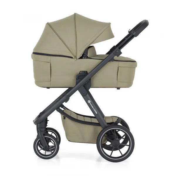 PETITEMARS Petite&Mars Icon Mossy Green LITE RWS + Core Pro i-Size Black Grey + Báza