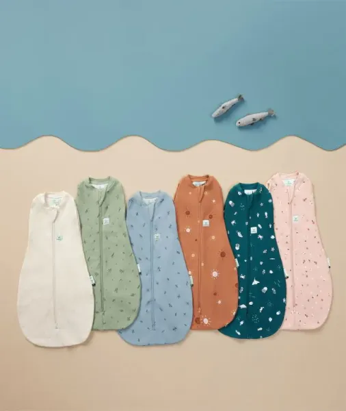ERGOPOUCH - Zavinovačka a vak na spanie 2v1 Cocoon Willow 0-3 m, 3-6 kg, 0,2 tog