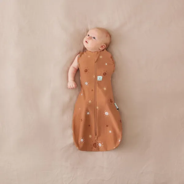 ERGOPOUCH Zavinovačka a vak na spanie 2v1 Cocoon Sunny 6-12 m, 8-10 kg, 0,2 tog