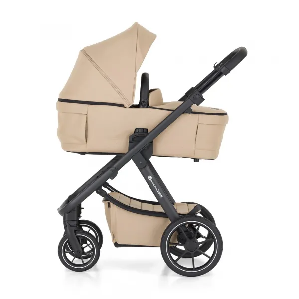 PETITEMARS Petite&Mars Icon Mocha Beige LITE RWS + Core Pro i-Size Black Grey + Báza