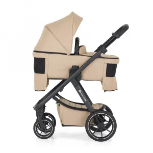 PETITEMARS Petite&Mars Icon Mocha Beige LITE RWS + Core Pro i-Size Black Grey + Báza